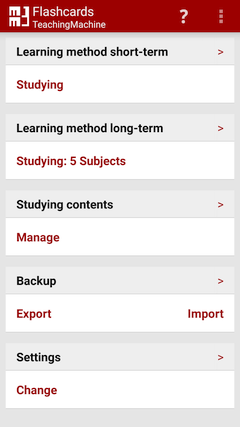  MM3-TeachingMachine - Flashcards - My mobile is my TeachingMachine