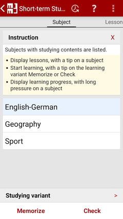 Subject - MM3-TeachingMachine - Flashcards - My mobile is my TeachingMachine